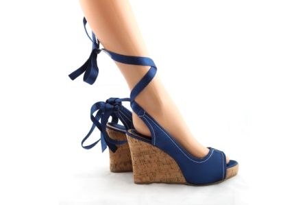 Sandale albastre Delia - 59 lei